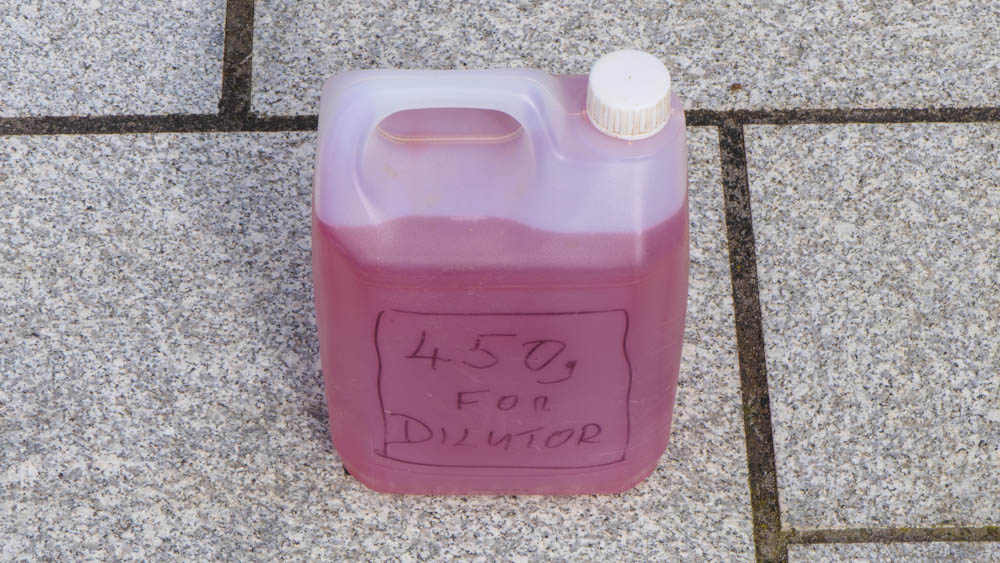 Diluter 5 Made up solution